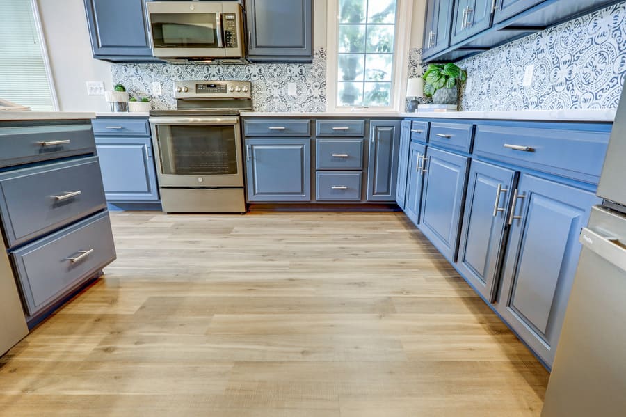 LVP flooring in Lampeter-Strasburg Kitchen Remodel