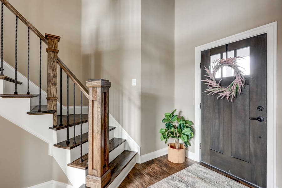 entryway in Manheim Kitchen Remodel