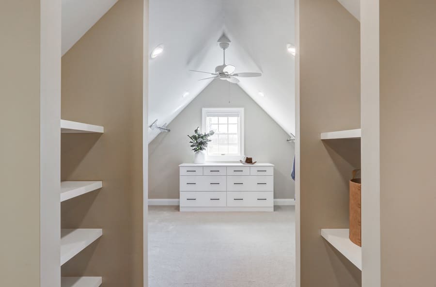 walk-in closet in Manheim Master Suite Remodel