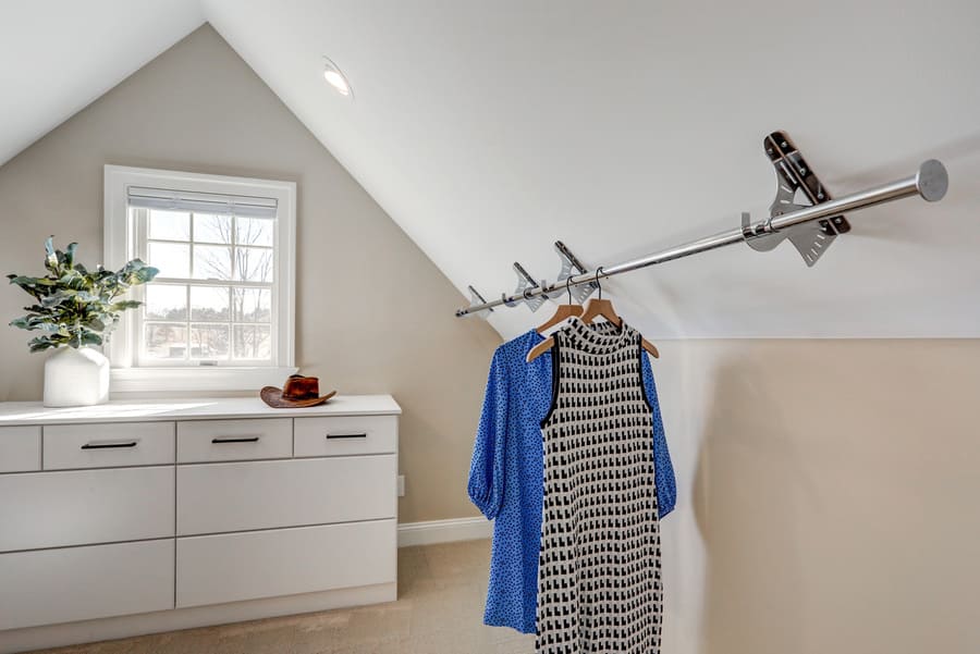 closet with a window in Manheim Master Suite Remodel