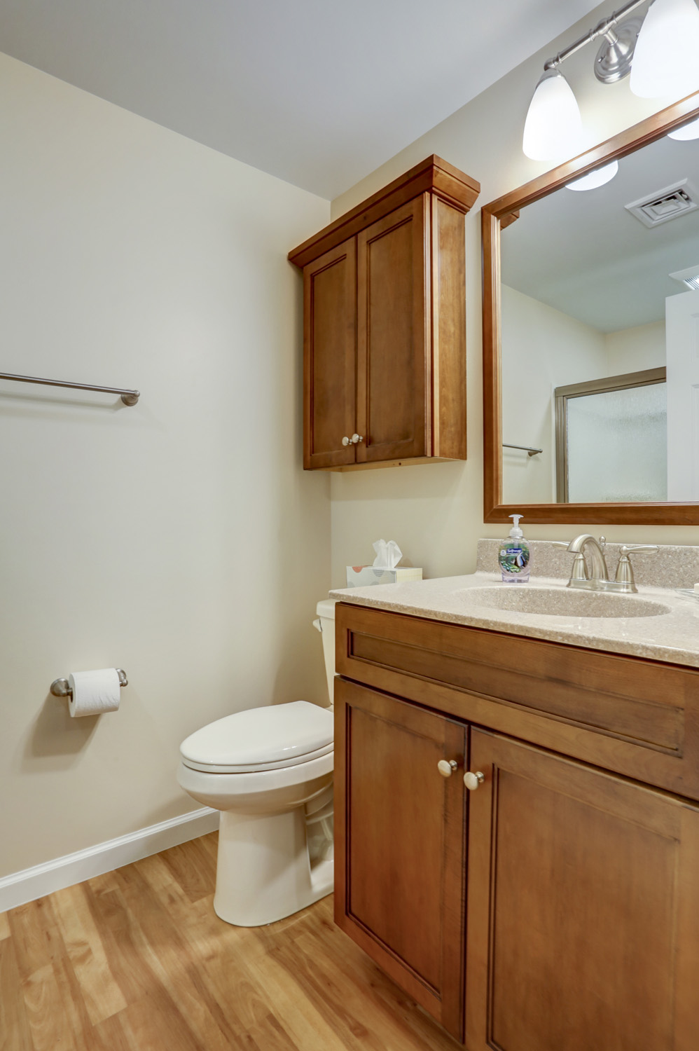 bathroom in Lititz Basement Remodel