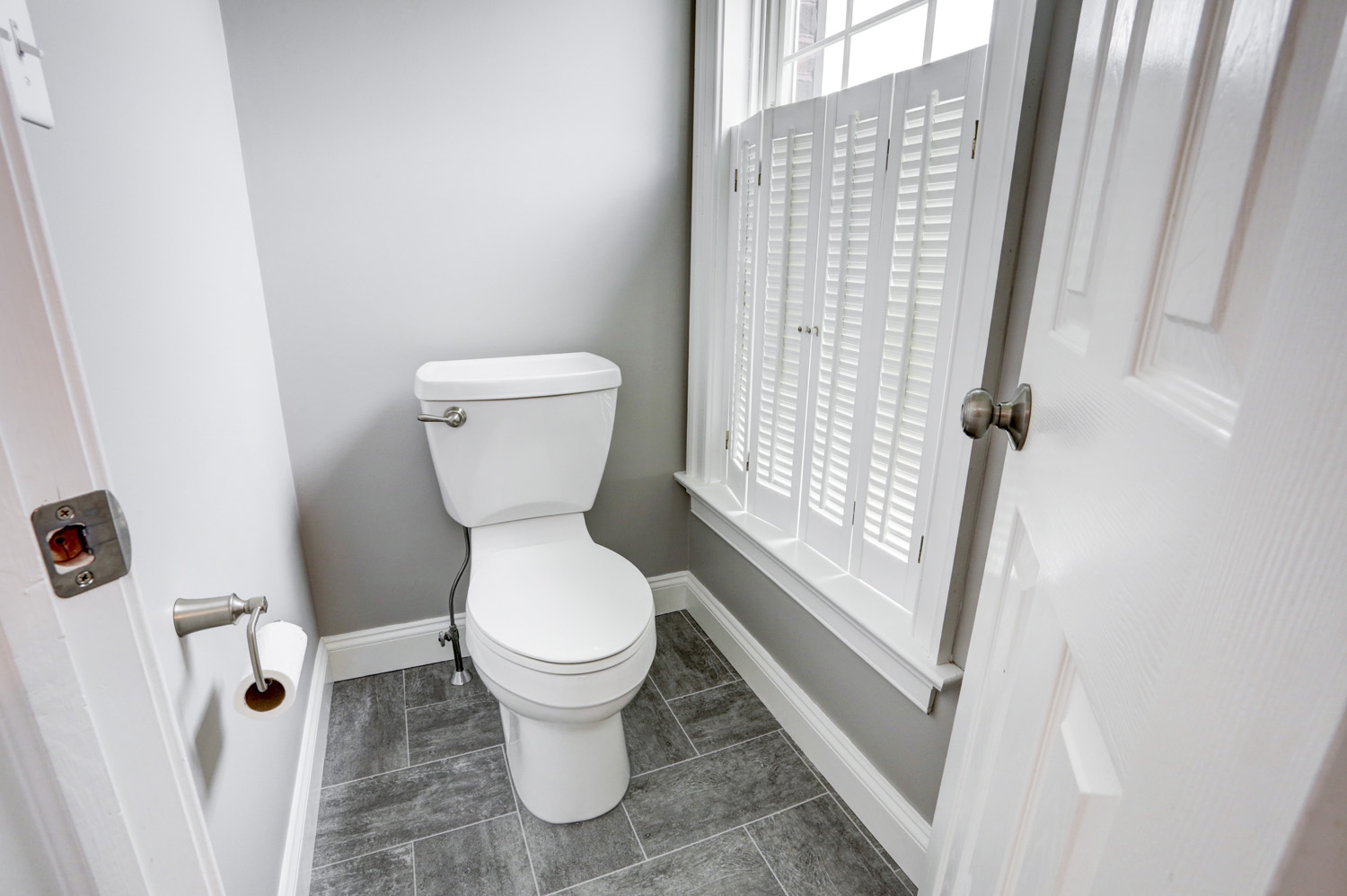 Separate Toilet room in Manheim Township Master Bathroom Remodel